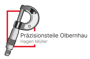 Neues Logo vom CNC PTO Präzisionsteile Olbernhau - Hagen Müller